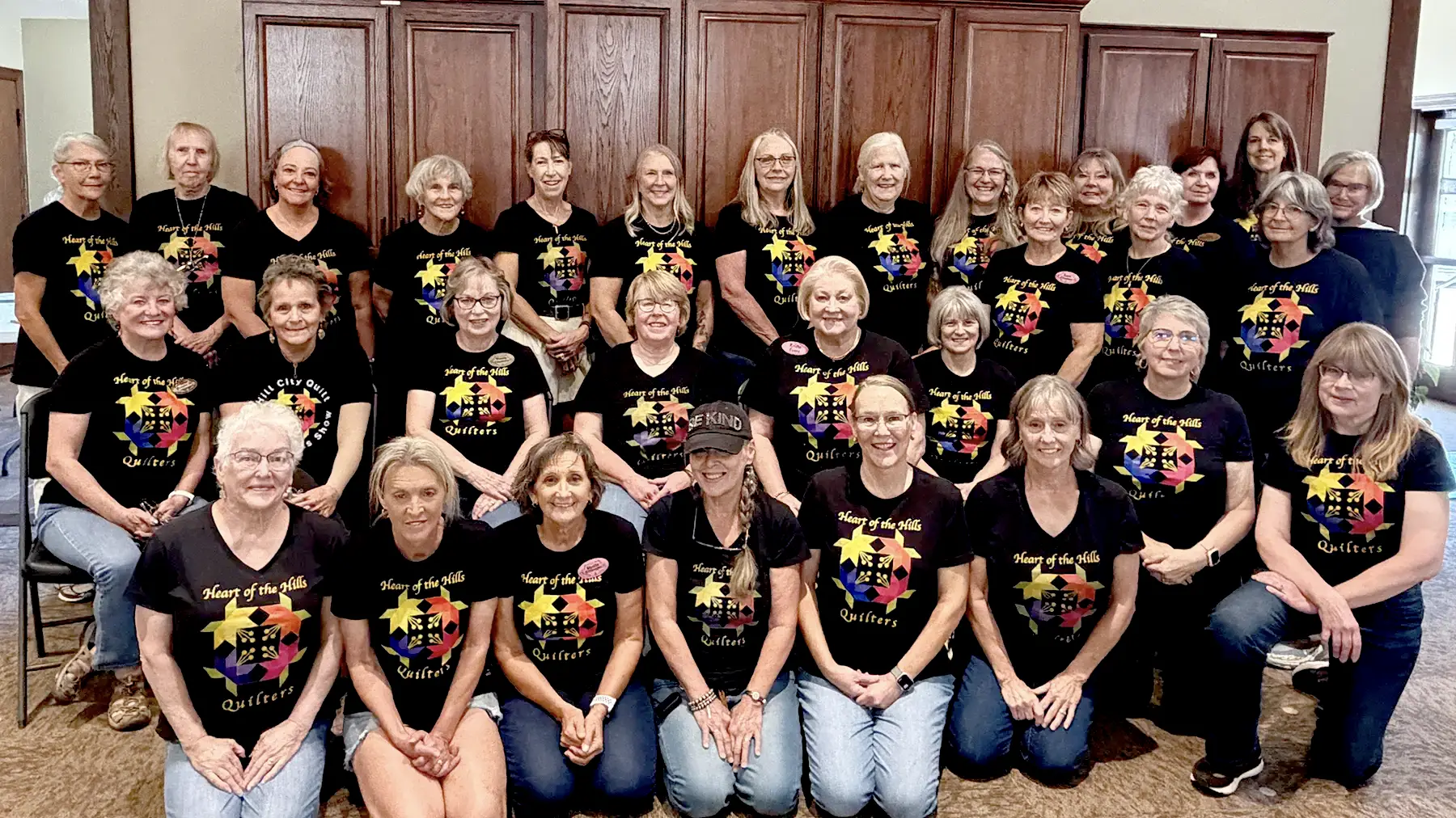 Heart of the Hills Quilters members at the 2026 quilt show